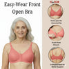 HAXOR DignityWearโข Front-Open Bra Dark Pink | No More Back-Hook Struggle | Easy To Wear