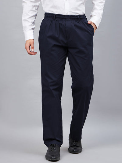 Broek met elastische tailleband