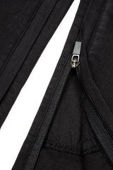 Haxor Women Amputee Prosthetic Inclusion Denim Pants Black