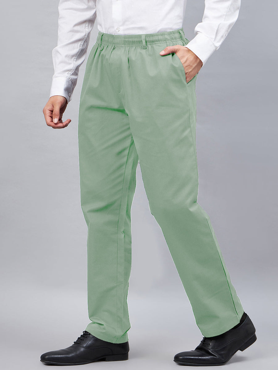 Green Velcro Trouser
