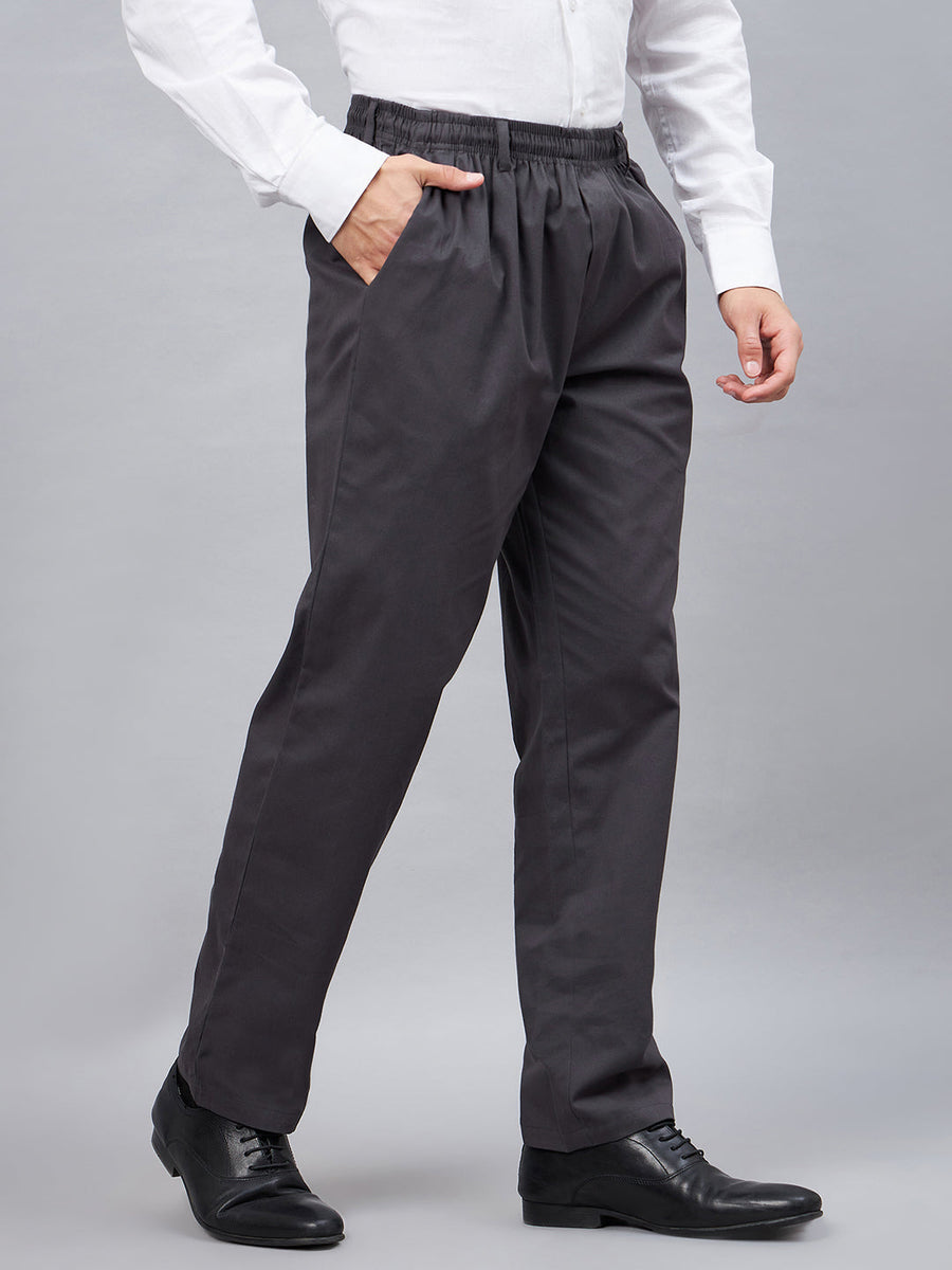 Haxor Herenbroek met Elastische Taille voor Senioren - Adaptieve Herenbroek voor Ouderen | Elastische Taille Broek voor Heren