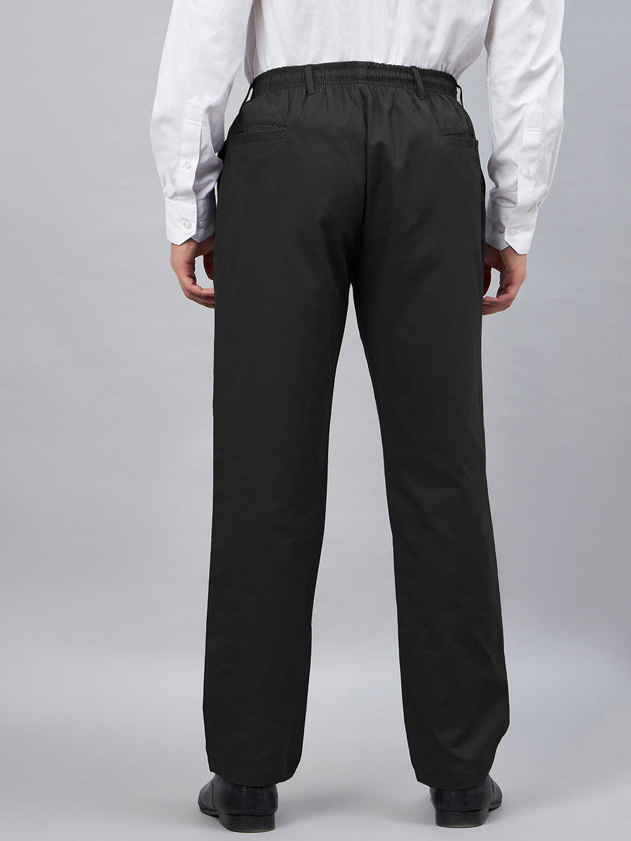 Haxor Herenbroek met Elastische Taille voor Senioren - Adaptieve Herenbroek voor Ouderen | Elastische Taille Broek voor Heren