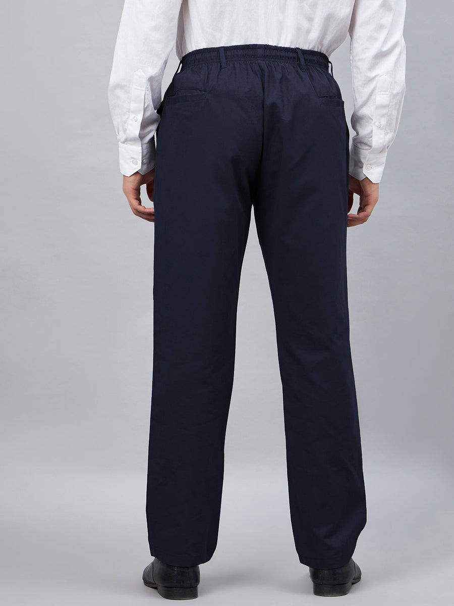 Haxor Herenbroek met Elastische Taille voor Senioren - Adaptieve Herenbroek voor Ouderen | Elastische Taille Broek voor Heren