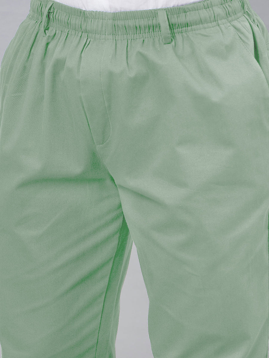 Green Velcro Trouser