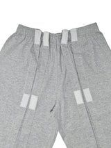 HAXOR Post Surgery Recovery Velcro Open Tearaway Grey Premium Cotton Shorts for Quick Access for Post-Op Care