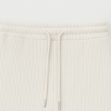 Elegant Men's Two-Piece Set with Collared Top & Drawstring Pants