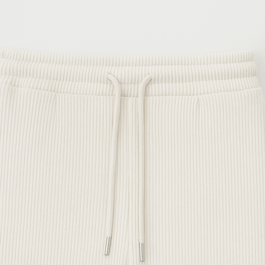 Elegant Men's Two-Piece Set with Collared Top & Drawstring Pants