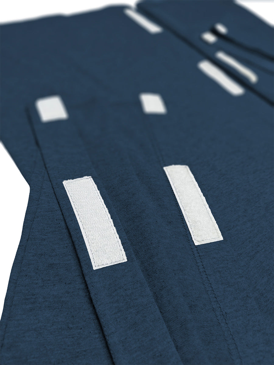 HAXOR Herstelset T-shirt en Broek van Hoogwaardig Grijs Katoen met Klittenband voor Gemakkelijke Toegang bij Zorg na Operatie