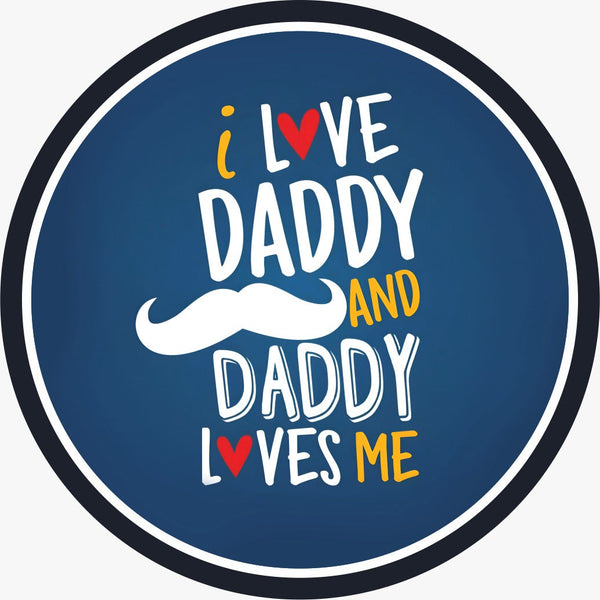 "Ik hou van papa" Houten Koelkastmagneet – Vaderdagcadeau, Leuke & Stijlvolle Magneet voor Papa