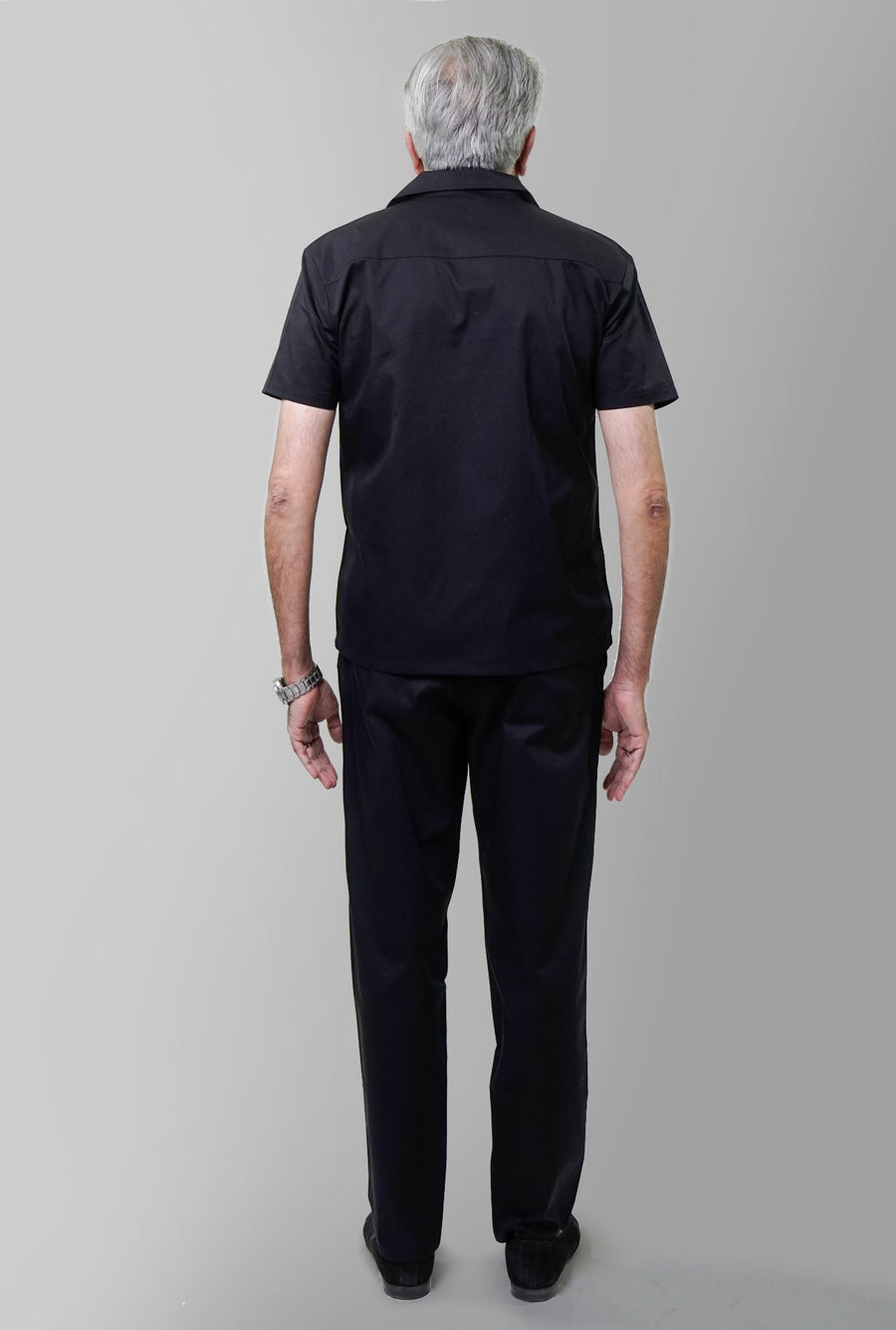 Senior Men Co-Ords Suit Set Black
