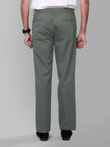 Haxor Velcro Fly & Velcro Closure Elastic Waist With Front Loop Green Pant
