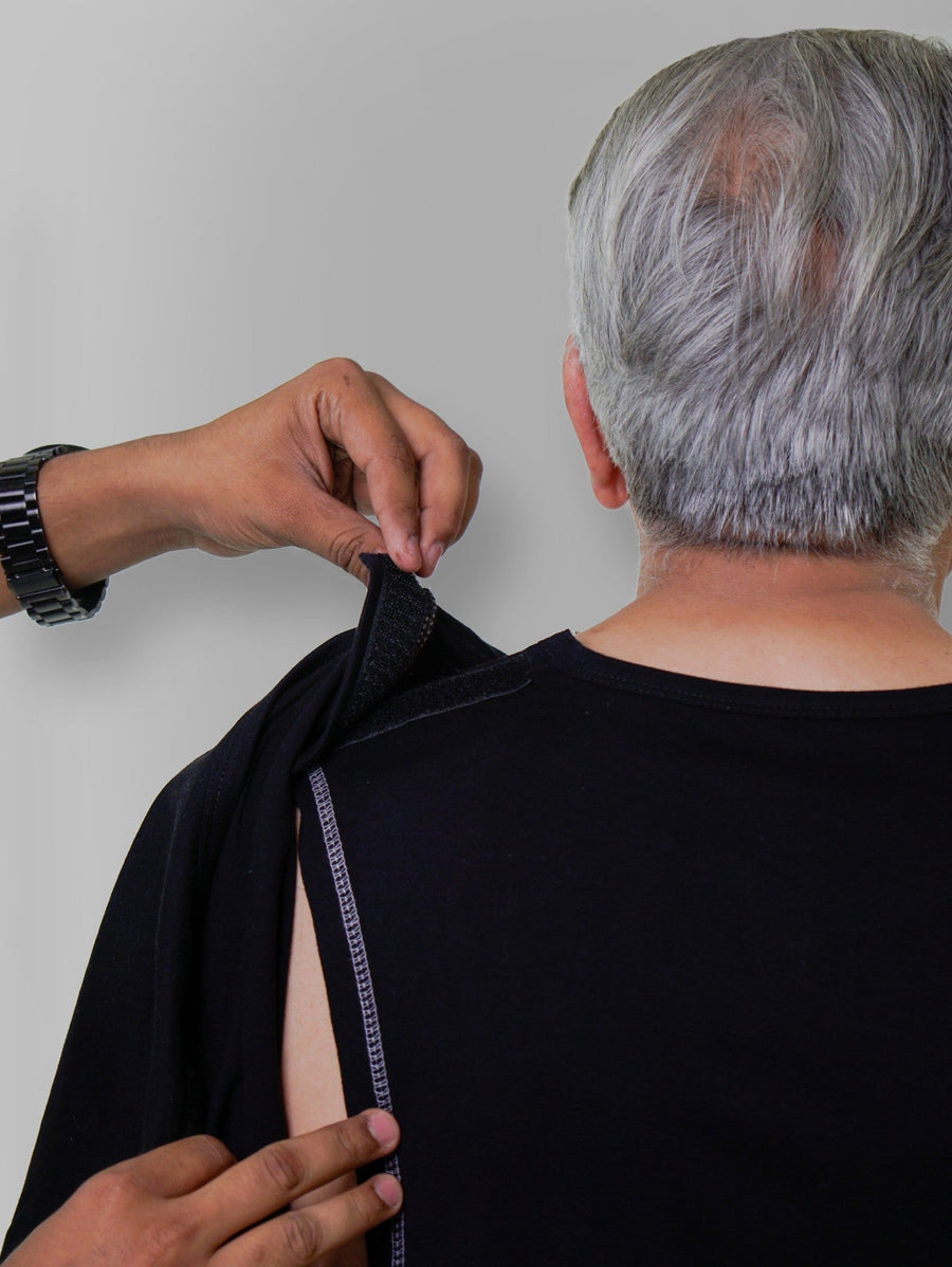 Adaptive Open Back Tshirt for Men