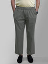 Haxor Men's Green Elastic Waist Pants for Seniors - Adaptive Men's Pants for Elderly | Elastic Waist Pants for Men