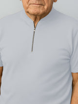Haxor Men Adaptive Viscose Henley Neck Half Sleeve T-shirt and Short Set